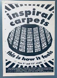inspiral carpets 1990 original poster