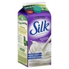 silk soy milk very vanilla natural