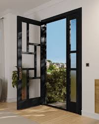 Stylish Door With One Sidelite Entry