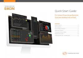 Thomson Reuters Eikon Quick Start Guide By Inceif Knowledge