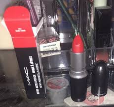 mac cosmetics lipstick ruby woo retro