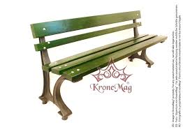 3 seater cast iron garden bench with
