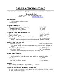 Resume Examples  activities resume template good extracurricular     LiveCareer Resume   
