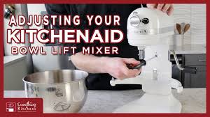 The kitchenaid classic series stand mixer was released on july 12, 2002 and comes standard in white. Kitchenaid Not Mixing Properly Bowl Lift Mixer Adjustment Youtube