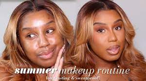 my summer makeup routine sweat proof