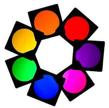 7 X Par Can 56 Lighting Filter Gel Theatre Club Stage Tv Dj Disco Colour Effects Ebay