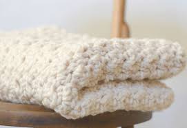 knit crochet blanket sizing guide