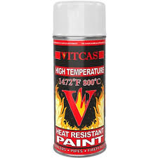 Heat Resistant White Paint Spray High