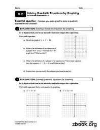 3 1 solving quadratic equations pdf