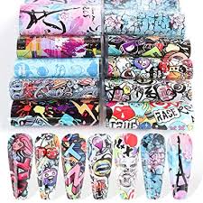 Discover thousands of premium vectors available in ai and eps formats. Buy 10 Sheets Cartoon Graffiti Nail Art Stickers Cut Funny Holographic Nail Supplies Trendy Women Transfer Foil Nail Decals Wraps For Diy Nail Adhesive Manicure Designer Kit For Girl In Summer Online