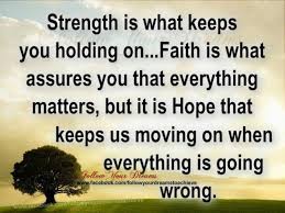 52 inspiring quotes about strength and courage, strength of character, weakness, moving forward, faith: Hope Faith Strength Quotes Quotesgram