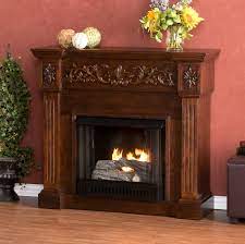 Old Fireplace With A New Gel Fireplace