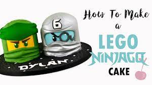 Lego Ninjago Head Cakes Tutorial | How To