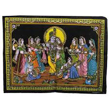 Target/home/home decor/decorative objects & sculptures (6238)‎. Sophia Art Indian God Radha Krishna Cotton Poster Wall Hanging Gypsy Home Decor Tapestry 42x30inches Buy Online In China At Desertcart Productid 145359767