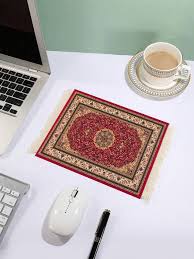 velvet square carpet design mouse pad