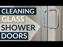 How To Clean A Glass Shower Door Like A