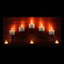 Fireplace Candelabra Flat Black For