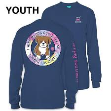 Youth I Wish My Dog Could Text Me Long Sleeve Tee By