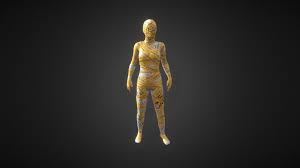 pubg mobile yellow mummy outfit 4k