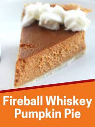 fireball whiskey pumpkin pie slow the