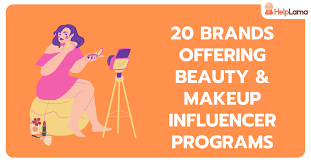 beauty makeup influencer programs