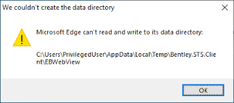 microsoft edge can t read and write to