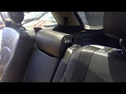 Q7 Second Row Back Rear Seat Headrest
