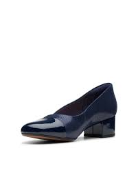 Clarks Chartli Diva Suede Shoes In In Blue Lyst