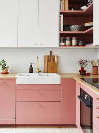 12 pink kitchen cabinet ideas domino