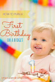 Planning A First Birthday Party