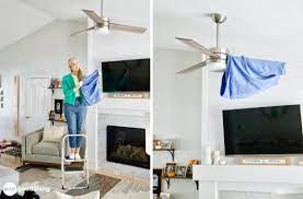 the best way to clean a ceiling fan