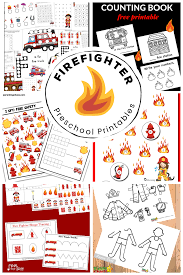 free firefighter printables for
