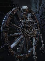 Dark souls wheel skeleton