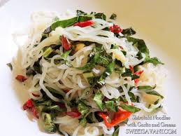 greens shirataki noodle recipe