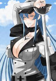 I made some fanart of Esdeath : r/AkameGaKILL
