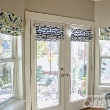 Diy Roman Shades For French Doors With