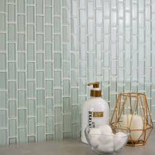 We offer a wide range of glass wall tiles in a variety of colours from popular manufacturers such as original style and british ceramic tile. Glass Brick Clear White Mosaic Tiles Walls And Floors