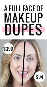 makeup dupes half high end half