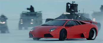 In fast 8, roman uses an orange one. Can You Really Outrun A Soviet Submarine In A Lamborghini