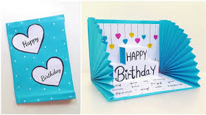 diy happy birthday card how to make
