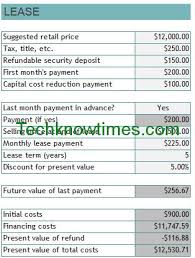 Auto Lease Or Buy Calculator Magdalene Project Org
