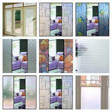 This film is realistic and offers excellent privacy. Frosted Window Film Privacy Glass Doors Curtains Decorative Sticker Diy Material Ebay