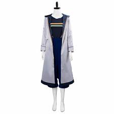 Doctor Who 13 Cosplay Costume Jodie Whittaker Coat Outwear Drwho 13th Women  Tv Series Trench Pant T