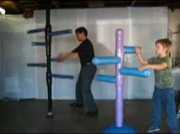 spin gym martial arts target dummy
