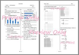 Formal Maths Exam For Upper Primary Understanding Bar Charts And Per Cent