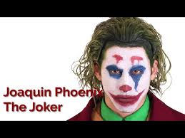 joaquin phoenix the joker makeup