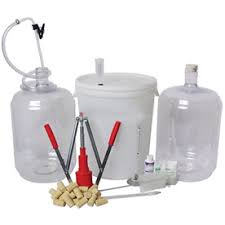 wine making and beer brewing home kits