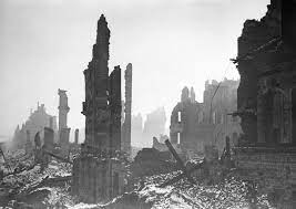Knowing that the city was filled with non combatants the only possible reason for the bombing was to kill as many germans as possible in one go. How Dresden Looked After A World War Ii Firestorm 75 Years Ago The New York Times