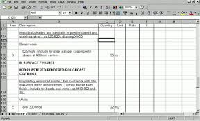 Template files usually are automobile very much like regular excel data, though format and then boilerplate content actually set. 13 Cost Estimation Bill Of Quantity Spreadsheet Ideas How To Plan Building A House Cost Construction Estimating Software