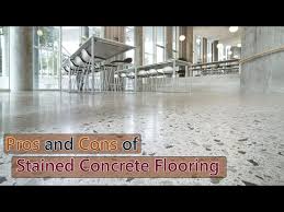 stain concrete flooring